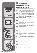 Preview for 14 page of TEFAL Pure Tex DT95 Series Manual