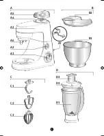 Предварительный просмотр 2 страницы TEFAL QB403D Manual