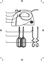 Preview for 2 page of TEFAL Quickmix HT150166 Manual