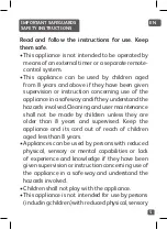 Preview for 5 page of TEFAL RK6011TH Manual