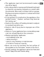 Preview for 7 page of TEFAL RK604 Manual