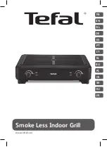 Предварительный просмотр 1 страницы TEFAL Smoke Less Indoor Grill Manual