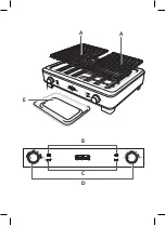 Предварительный просмотр 2 страницы TEFAL Smoke Less Indoor Grill Manual