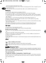 Preview for 12 page of TEFAL SNACK'N CLEAN SW371212 Manual