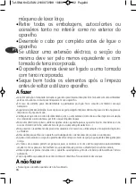 Preview for 34 page of TEFAL SNACK'N CLEAN SW371212 Manual