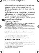 Preview for 52 page of TEFAL SNACK'N CLEAN SW371212 Manual