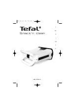 Предварительный просмотр 1 страницы TEFAL Snack'n clean Manual