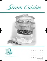 TEFAL Steam Cuisine VC1006 Instructions For Use Manual preview