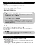 Preview for 4 page of TEFAL Steam Generator 028043 Instructions For Use Manual