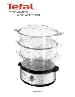 TEFAL STEAMER AQUATIMER Quick Start Manual preview