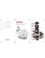 TEFAL Steamer Blender Parts List preview