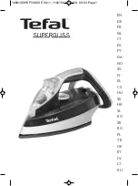 TEFAL Supergliss FV3810 Manual предпросмотр