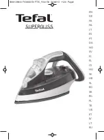 TEFAL Supergliss FV3826 Manual preview