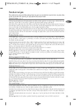 Preview for 25 page of TEFAL THERMORESPECT EF250112 Manual