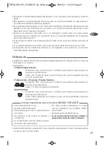 Preview for 27 page of TEFAL THERMORESPECT EF250112 Manual