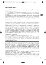 Preview for 29 page of TEFAL THERMORESPECT EF250112 Manual