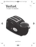 Preview for 2 page of TEFAL Toast n' Bean Manual