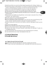 Preview for 17 page of TEFAL TOI & MOI EF501601 Manual