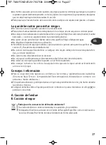 Preview for 27 page of TEFAL TOI & MOI EF501601 Manual