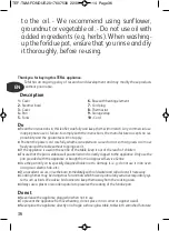 Preview for 36 page of TEFAL TOI & MOI EF501601 Manual