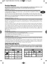 Preview for 49 page of TEFAL TOI & MOI EF501601 Manual