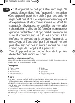 Предварительный просмотр 4 страницы TEFAL TOI & MOI STEW FOR 2 Manual