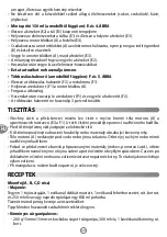 Preview for 40 page of TEFAL Turbomix Plus HB101138 Manual