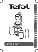 TEFAL ULTRA JUICE MECA ZC600 Manual preview