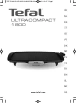 Предварительный просмотр 1 страницы TEFAL ULTRACOMPACT 1800 Manual