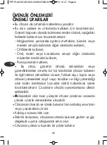 Предварительный просмотр 44 страницы TEFAL ULTRACOMPACT 1800 Manual