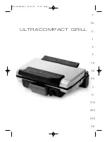 Предварительный просмотр 1 страницы TEFAL ULTRACOMPACT 600 GC300334 Manual