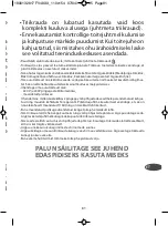 Preview for 81 page of TEFAL ULTRAGLISS Manual