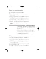 Preview for 4 page of TEFAL VC101416 Manual