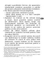 Предварительный просмотр 41 страницы TEFAL VIRTUO FV1310 Manual