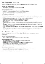 Preview for 79 page of TEFAL Vitacompact FP4111AD Manual