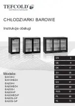 Preview for 65 page of Tefcold BA10H-I Original Instructions Manual