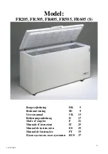 Tefcold FR205 User Manual preview