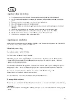 Preview for 13 page of Tefcold FR205 User Manual