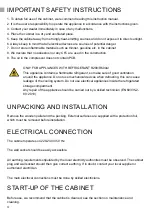 Предварительный просмотр 4 страницы Tefcold MD1002 User Manual