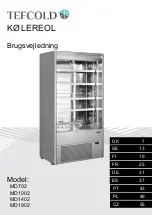 Предварительный просмотр 7 страницы Tefcold MD1002 User Manual