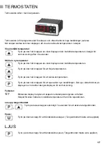 Предварительный просмотр 17 страницы Tefcold MD1002 User Manual