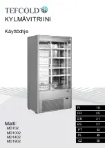 Предварительный просмотр 19 страницы Tefcold MD1002 User Manual