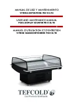 Tefcold PDC125 User & Maintenance Manual предпросмотр