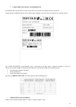 Preview for 7 page of Tefcold PDC125 User & Maintenance Manual