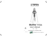 tefen MixRite TF25 User Manual preview