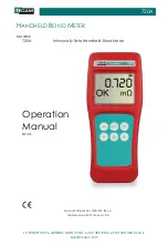 Preview for 1 page of Tegam 720A Operation Manual