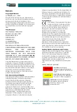 Preview for 2 page of Tegam 720A Operation Manual