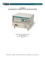 Предварительный просмотр 1 страницы Tegam AVM-2000 Instruction And Service Manual