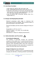 Preview for 8 page of Tegam R1L-BI Instruction Manual