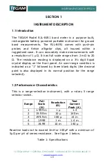 Preview for 3 page of Tegam R1L-BIR1 Instruction Manual